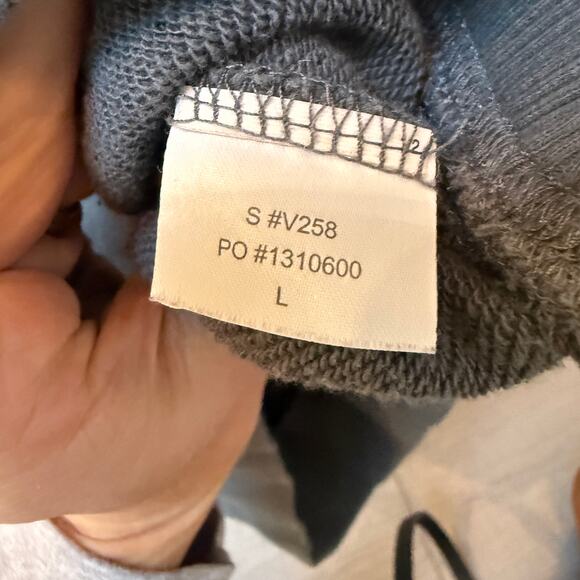 Vuori Men's Seaside Pullover Performance Hoodie Gray V258 Large - Picture 3 of 3